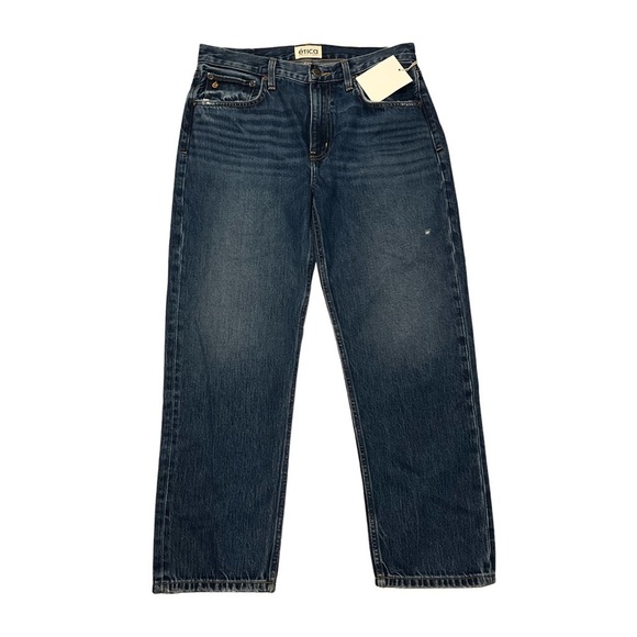 ETICA NWT Rhea Mid Rise Crop Jeans in Wilder - Picture 5 of 13